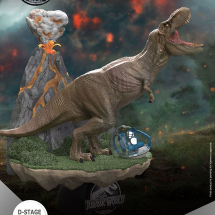T-rex Jurassic World: Fallen Kingdom D-Stage PVC Diorama 13 cm - 122