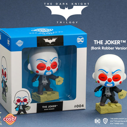 The Joker (Bank Robber)  Batman The Dark Knight Trilogy Cosbi Mini Figure 8 cm