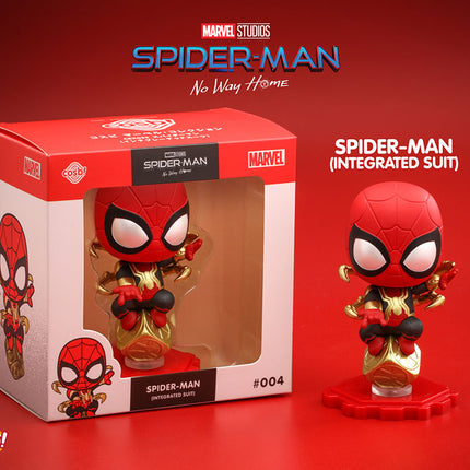 Spider-Man (Integrated Suit) Spider-Man: No Way Home Cosbi Mini Figure 8 cm