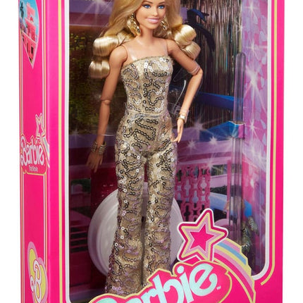 Barbie in Gold Disco Jumpsuit Barbie The Movie Fashion Doll 27 cm