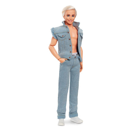 Ken Wearing Denim Matching Barbie The Movie Fashion Doll 27 cm