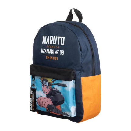 Naruto Uzamaki Zaino Backpack Logo