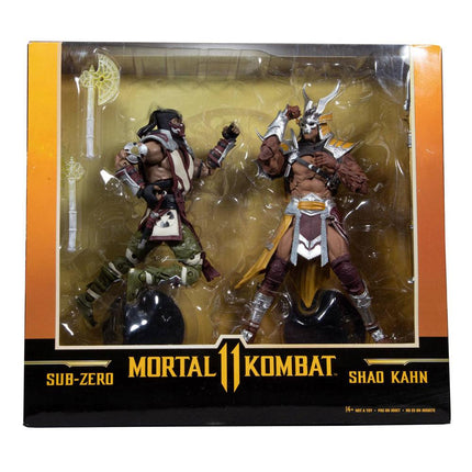Sub-Zero - Shao Khan Mortal Kombat Action Figure 2-Pack 18 cm